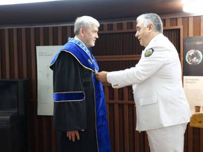 Doctor Honoris Causa for the Rector-Commandant rear-adm prof. Tomasz Szubrycht