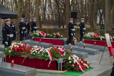Uroczystości pogrzebowe w Gdyni-Oksywiu