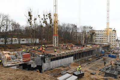 Budowa Budynku Wielofunkcyjnego AMW - 23.12.2022
